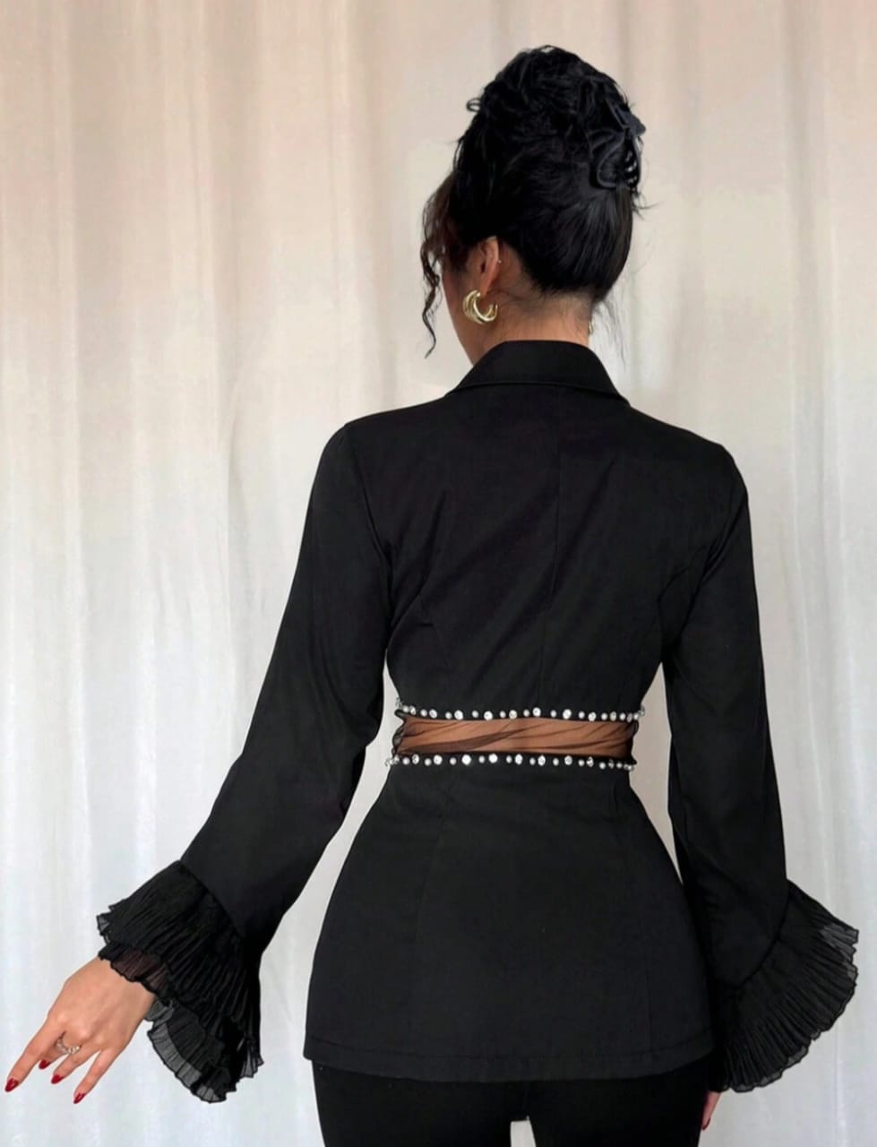 Patchwork Classic Blazer (B10824)