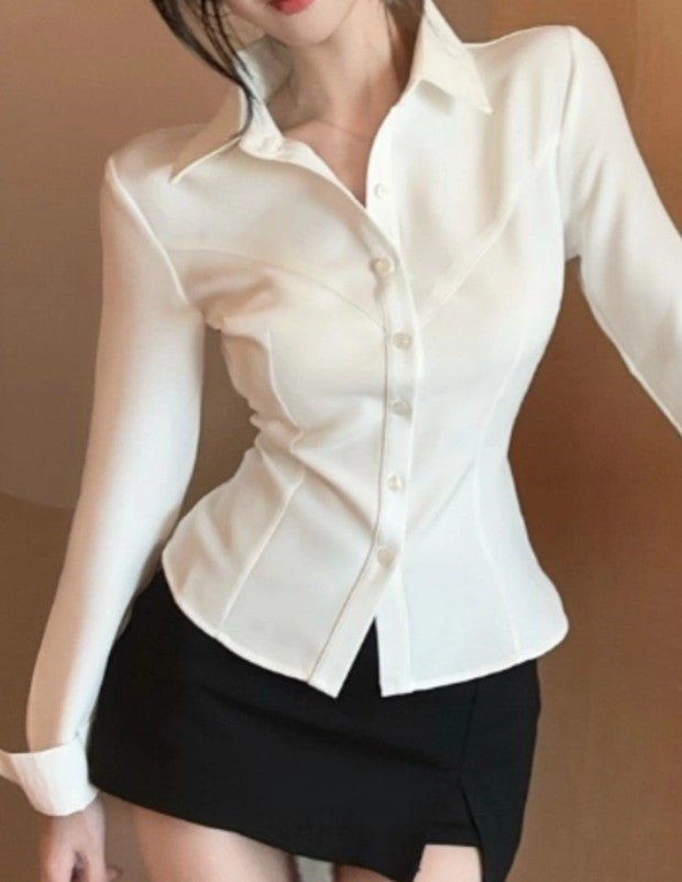 Minimalist Fashion Slim Fit Casual Shirt (T70824)