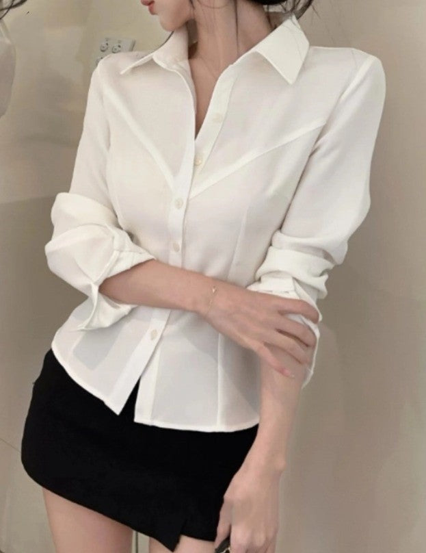 Minimalist Fashion Slim Fit Casual Shirt (T70824)