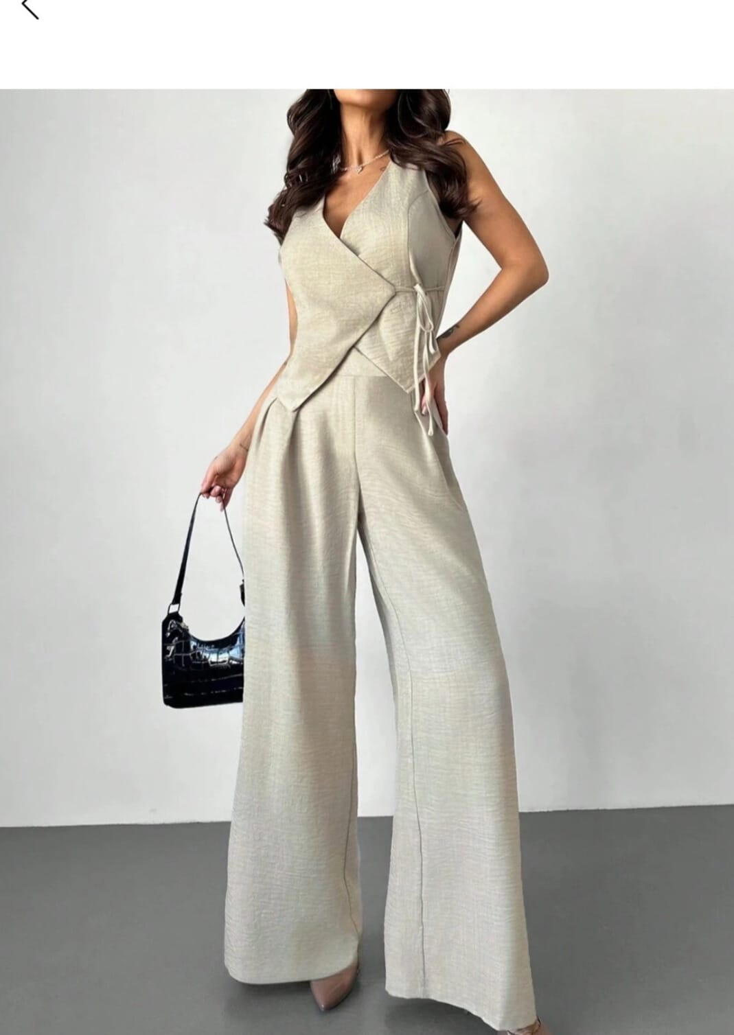 Tie Up Co-ord Set (C60824)