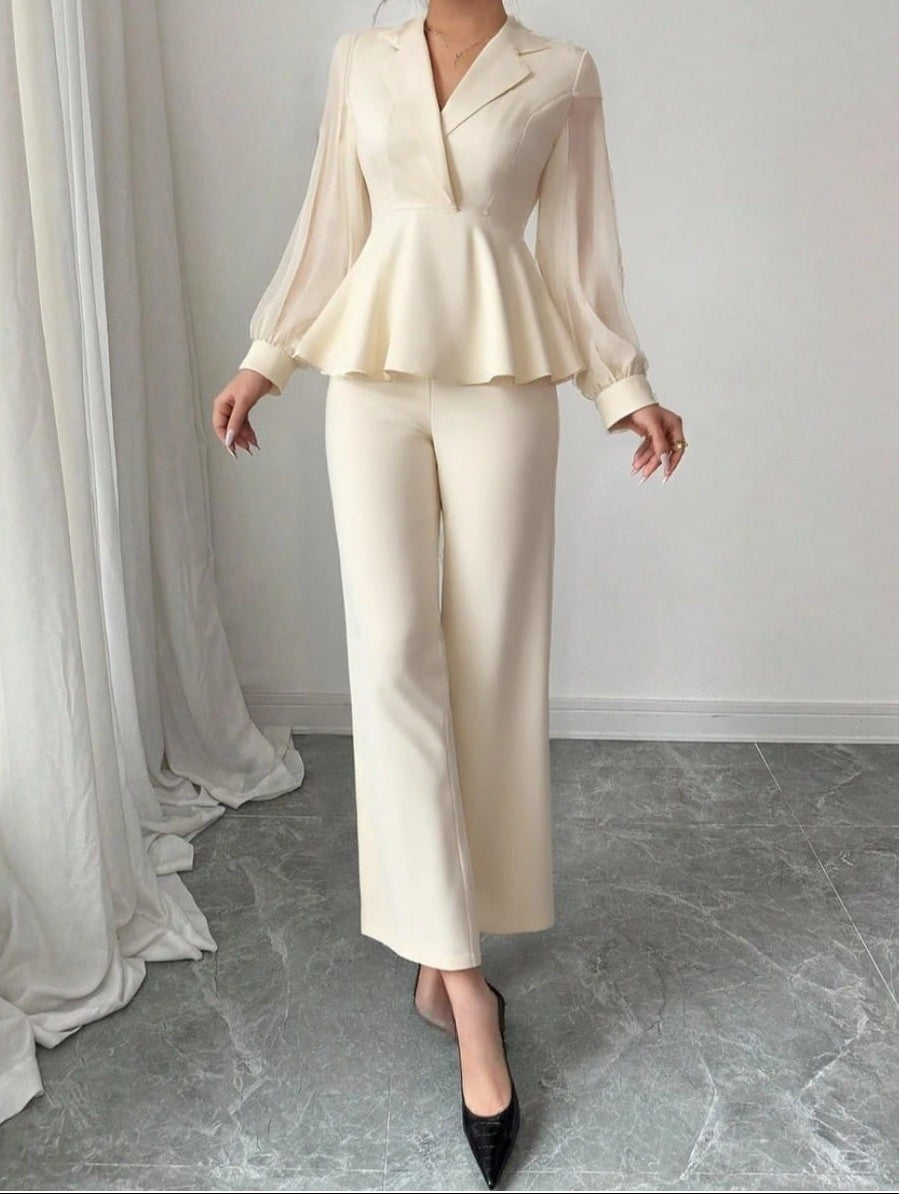 Peplum Coord Set (C50824)