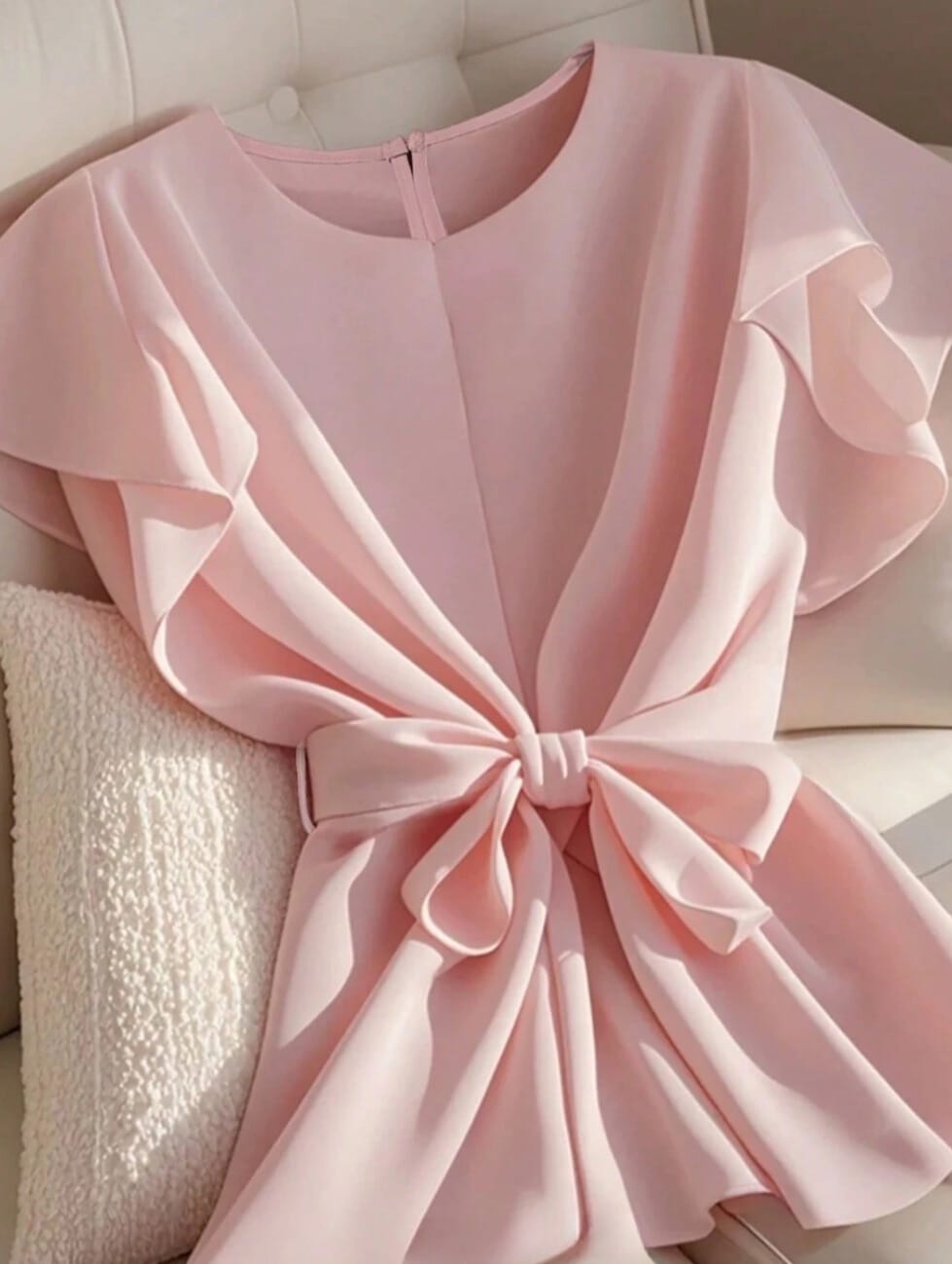 Belted Top T50824