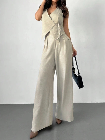 Tie Up Co-ord Set (C60824)