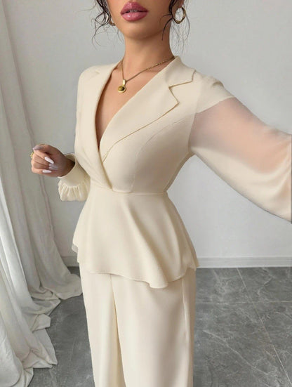 Peplum Coord Set (C50824)