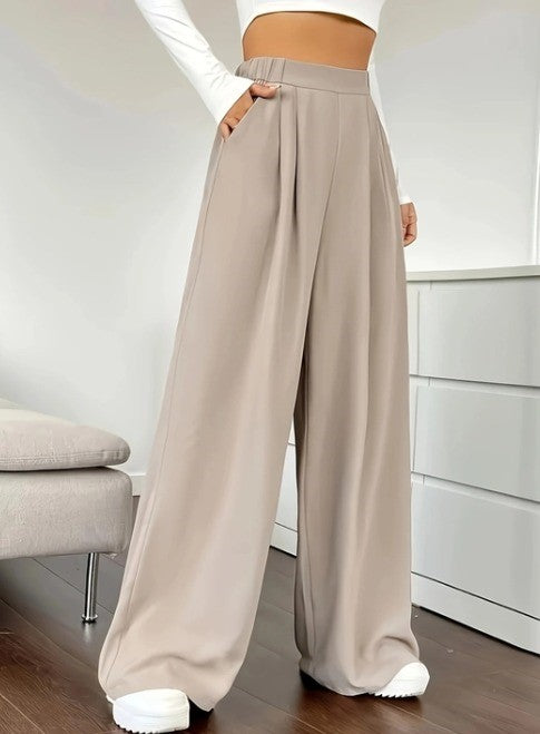 Darted Straight Leg Pants	P80824