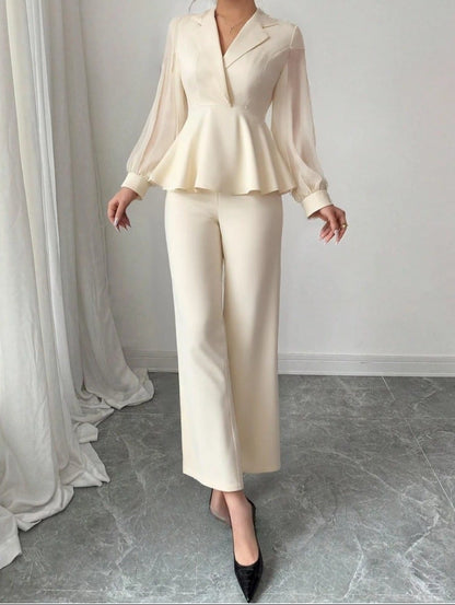 Peplum Coord Set (C50824)