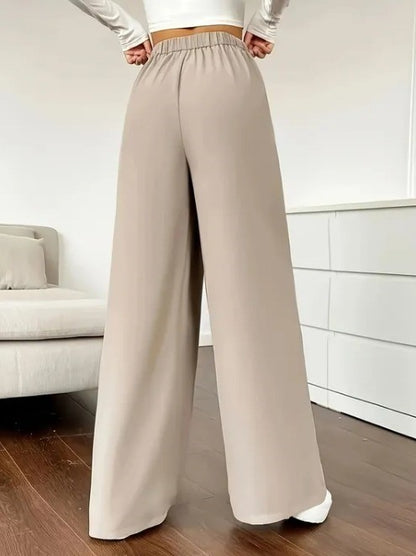 Darted Straight Leg Pants	P80824